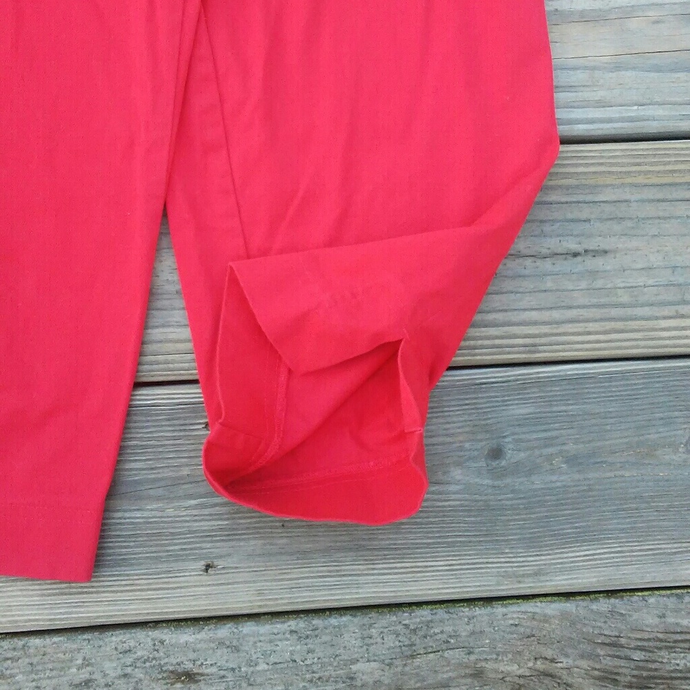 Relativity red crop capris - Picture 5 of 7